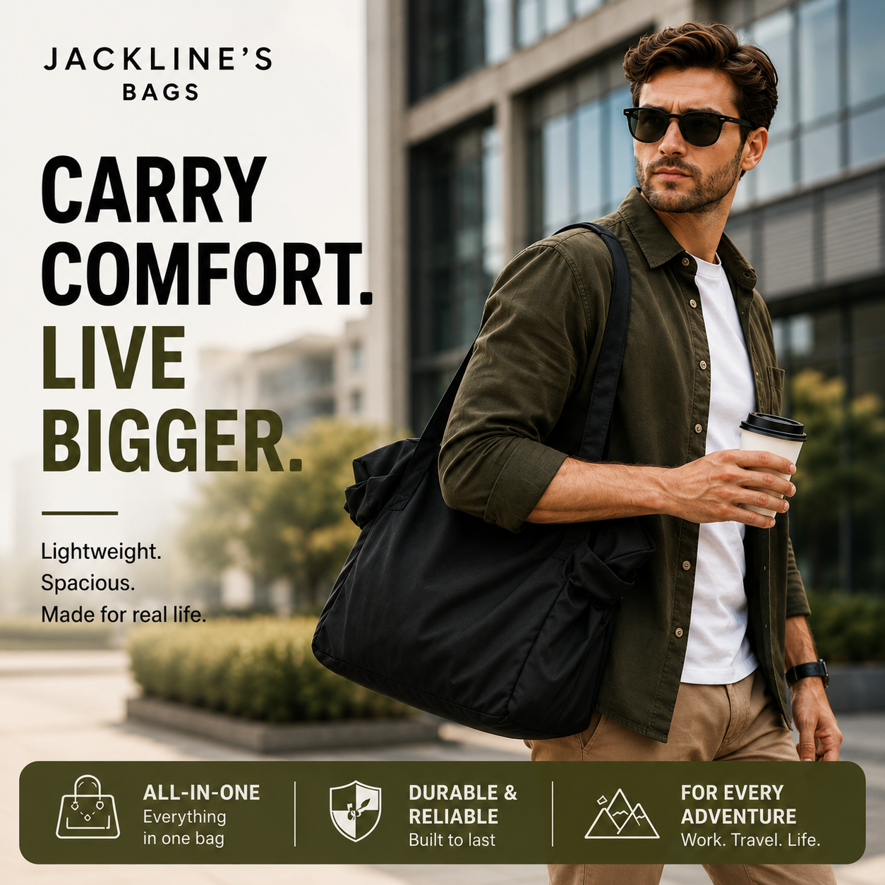 The bag that picks up in seconds